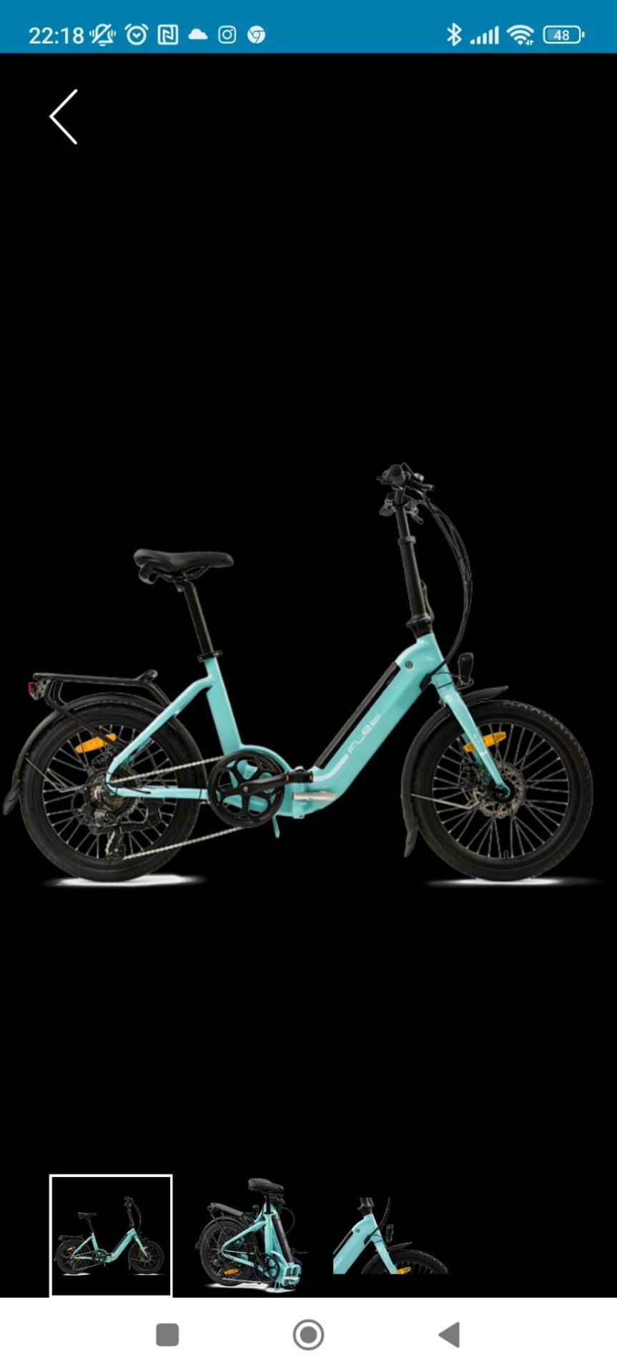 Foto de Bicicleta eléctrica plegable 