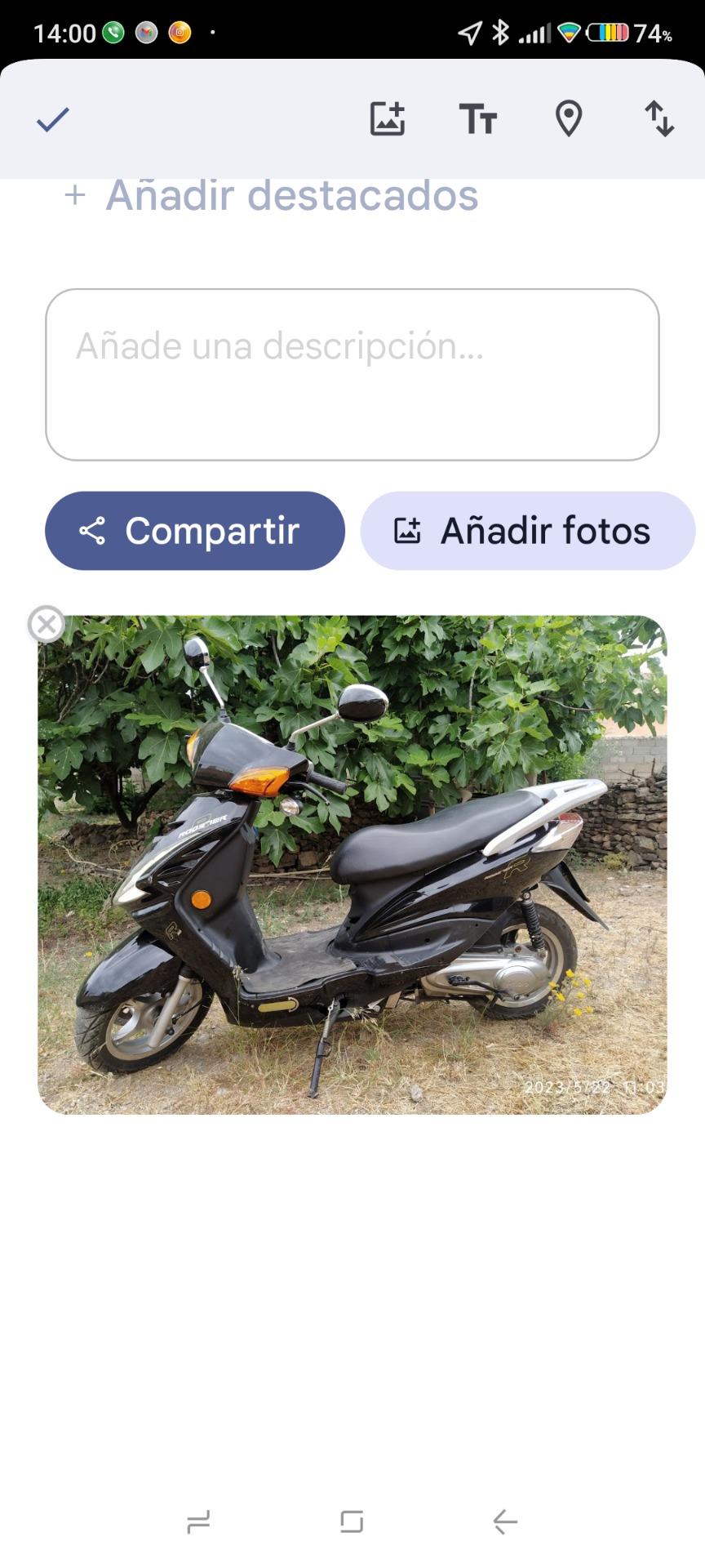Foto de Moto scooter 50 cc 