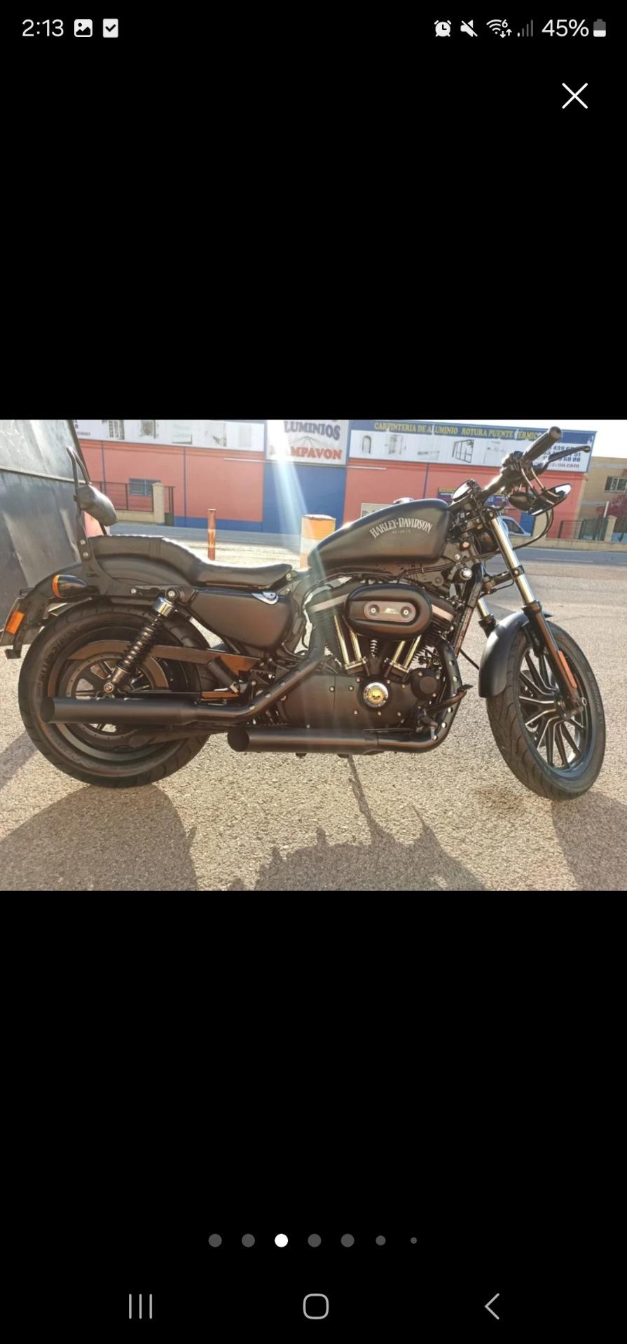 Foto 1 de Harley davidson iron 883