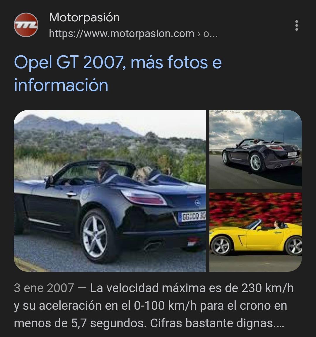 Foto de Cambio Opel GT 